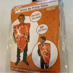 Pizza Slice Costume with 3D Accents New Halloween Dress up